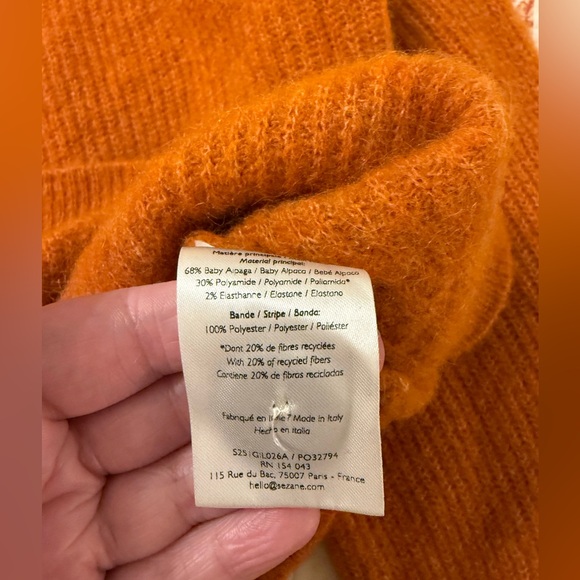 Sezane Othello Cardigan Copper - Size XXXL - Picture 4 of 5